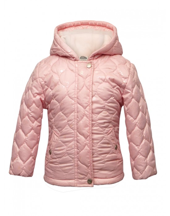 Girls Jacket Quilted Rose Pink